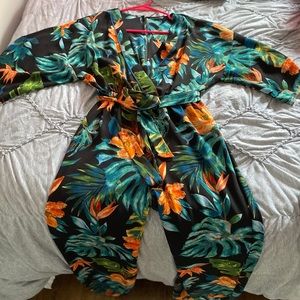 Floral Jumpsuit